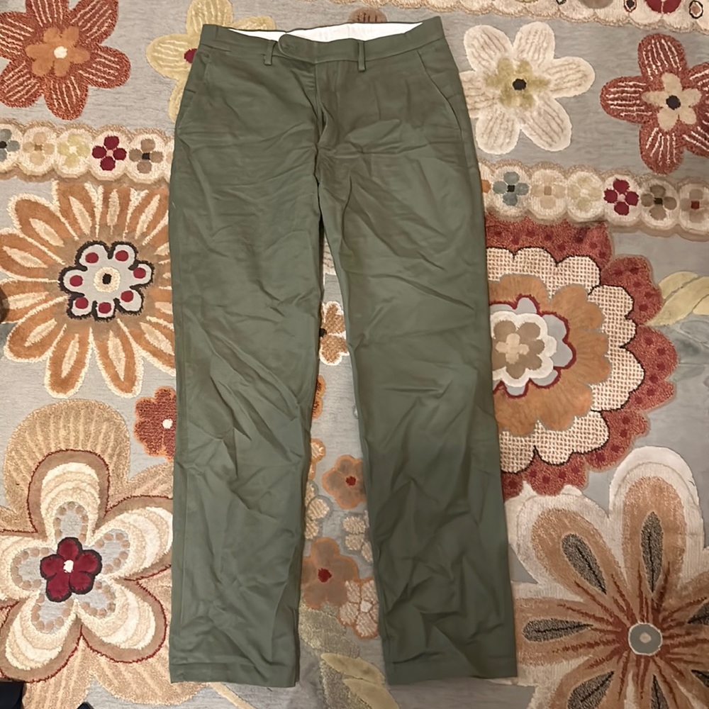 Spier & Mackay Olive Green Contemporary Chinos 31